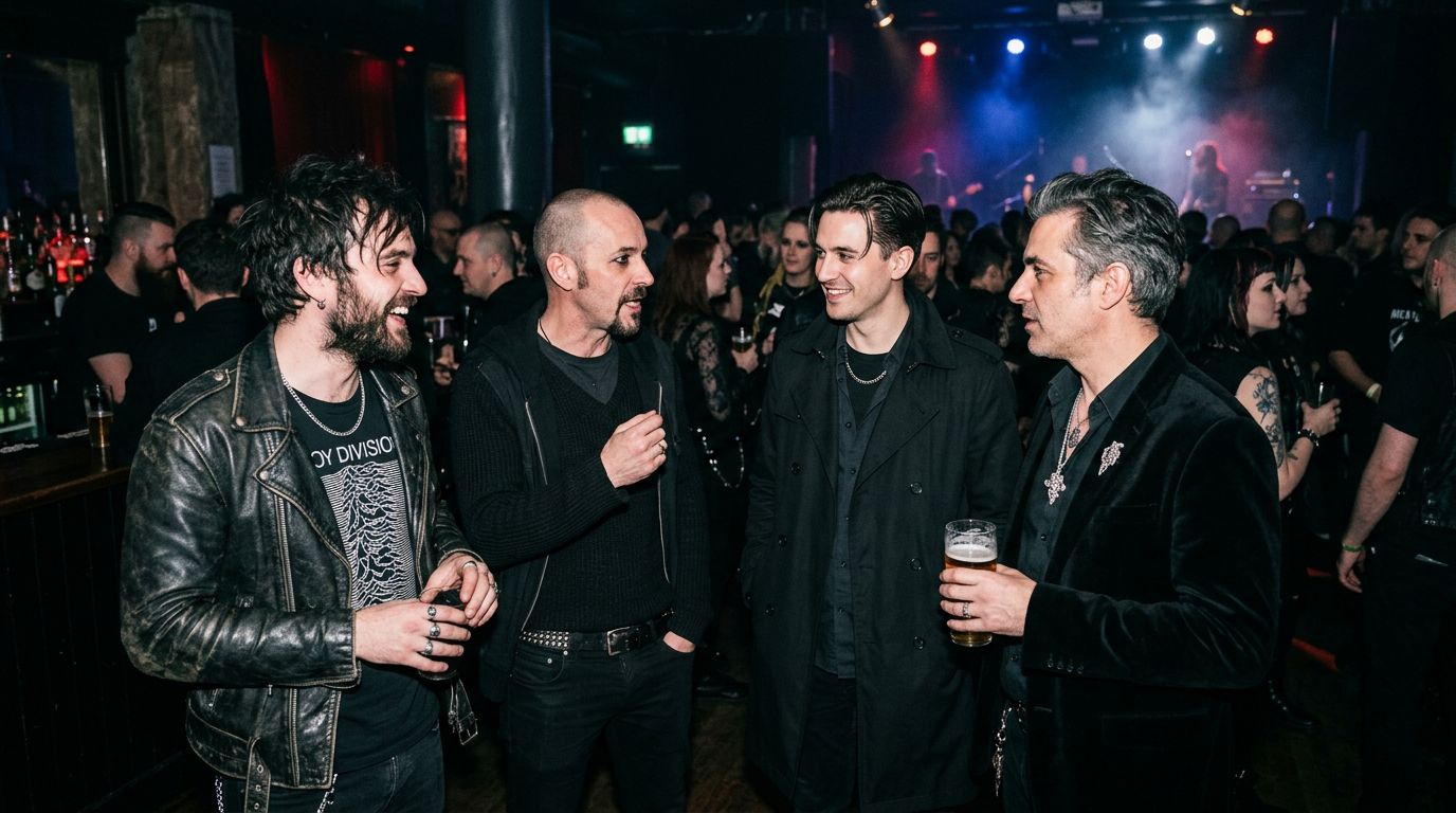 Rencontrer des gothiques gays : concerts, soirées, communautés
